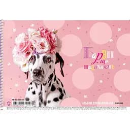 Альбом для малювання Star Далматинець А4 20 аркушів (PB-SC-020-434)