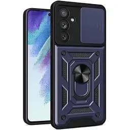 Чохол Ummi Camshield Serge Ring для Samsung Galaxy S24 FE Синій