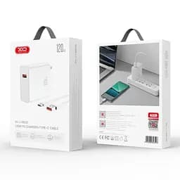 Блок живлення з кабелем XO WALL CHARGER L128 120W - мініатюра 3