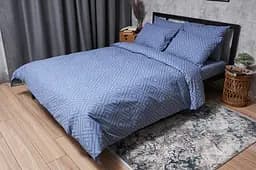 Комплект постельного белья Moon&Star Бязь Gold Люкс Crystal King Size 220x240 наволочки 4х70х70