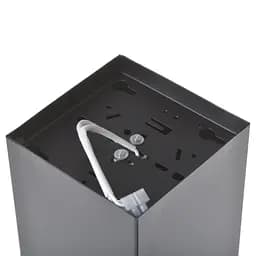 Підсвічування тубус Brille накладне AL-71/1 GU10 SBK IP20 MR16 26-435 - мініатюра 4