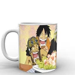 Кружка GeekLand Большой куш One Piece трапеза OP.02.008 330 мл белая