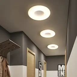 Стельова LED люстра із кремовою серединою Ø 47 см | Line F | Арт. 6001 003-460 CF