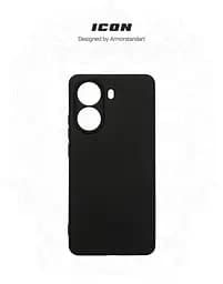 Чехол ArmorStandart ICON для Xiaomi Poco X7 Pro Camera cover Black (ARM82741) - мініатюра 3