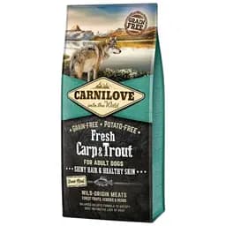 Сухий корм Carnilove Fresh Carp & Trout для дорослих собак всіх порід, риба, 12 кг