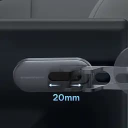 Магнітний MagSafe автотримач Baseus Designed For Tesla Car (C40151300S11) - мініатюра 5
