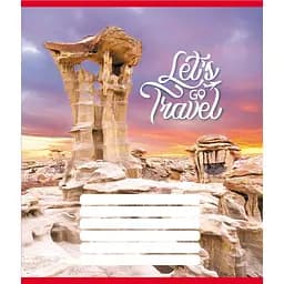 Тетрадь ученическая В путешествие 024-550276K-5 в клетку, 24 листа