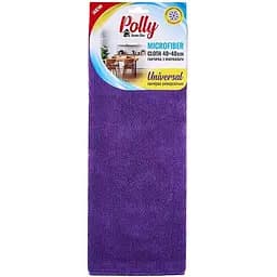 Ганчірка Polly з мікрофібри 40х40 см фіолетова