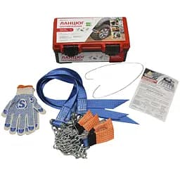 Цепь противоскольжения Poputchik для внедорожников R15-R21 4 шт.