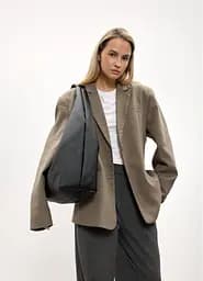 Сумка жіноча Sambag HOBO L чорний 34 х 37 х 16 см (53300001) - мініатюра 7