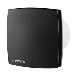 Вентилятор бытовой вытяжной Vents 125 ЛД Черный 30412