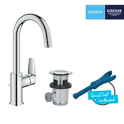 Змішувач для раковини Grohe QuickFix StartEdge L-Size 24201001, Хром - мініатюра 5