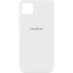 Чехол Silicone Cover My Color Full Protective (A) для Realme C11 Белый / White