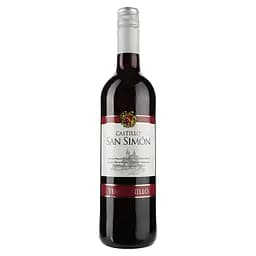 Вино Castillo San Simon Tempranillo, красное, сухое, 12,5%, 0,75л (27250)