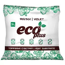Торфяной субстрат Eco Plus Фиалка 3 л (15617)