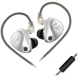 Наушники KZ Castor з мікрофоном silver