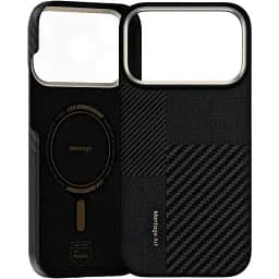Чохол Benks Montage ArmorAir Kevlar Case 600D/1500D Magnetic для Apple iPhone 17 Pro Max Black [145681] - мініатюра 2