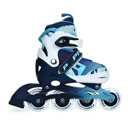 Детские раздвижные ролики A4156-S-BL, размер 31-34