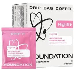 Кава в дріпах Foundation High5 Frinsa Manis 5 шт