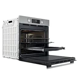Духова шафа Whirlpool електрична 71 л, A+, дисплей, конвекція, телескопічні напрямні, нержавіюча сталь - мініатюра 3