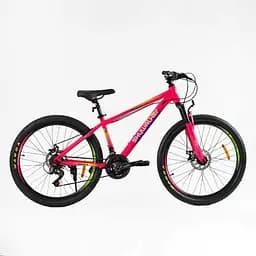 Велосипед спортивный Corso Skywalker SW-26615 26" стальная рама, SunRun 21 скорость