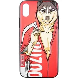 Чохол-накладка PUZOO Yuppie Phone iPhone X Red Du
