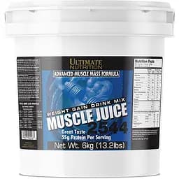 Гейнер Ultimate Nutrition Muscle Juice 2544 6 кг Ваніль