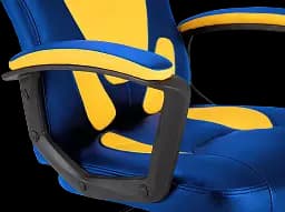 Геймерське дитяче крісло GT Racer синє з жовтим (X-1414 Blue/Yellow) - мініатюра 7