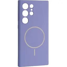 Чехол DK Luxury Silicone Case with MagSafe для Samsung Galaxy S25 Ultra Elegant Purple [132176]