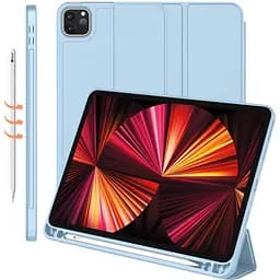 Чохол-книжка CDK для Apple iPad Pro 11" 4gen 2022 екокожа/силікон Smart Case cлот стилус (011190) white