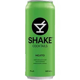 Напиток слабоалкогольный Shake Cocktails Mojito 7% 0.5 л