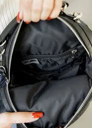 Сумка кроссбоді Sambag Bale MZN чорний 20 х 20 х 10 см (52200001) - мініатюра 7