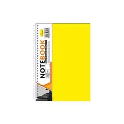 Блокнот А5 Б-БП5-60, 60 листів, пружина збоку Жовтий