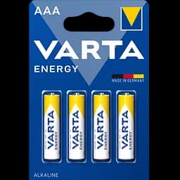 Батарейка Varta Energy AAA Alkaline Bli 4шт. (4103229414)