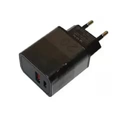 Зарядний пристрій швидкий 2 порти Grand D20QP-1 2 USB QC 3.0 18 W + PD20W + кабель Type-C to Type-C - мініатюра 3