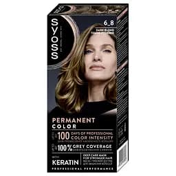 Стійка фарба для волосся Syoss відтінок 6_8 темно русявий 115 мл