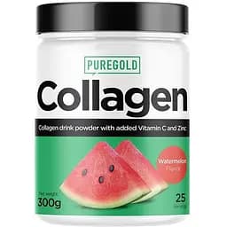 Препарат для суглобів і зв'язок Pure Gold Protein Collagen Кавун 300 г