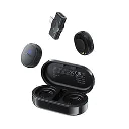Бездротова мікрофонна система ACEFAST R3 dual-mic (Type-C) Black (6974316285847) - мініатюра 6