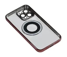 Магнітний чохол XON PhoneCase Magnetic для iPhone 13 Pro Max (PCMC1113400P 8222) Рожевий/Прозорий - мініатюра 2
