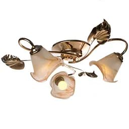 Люстра стельова Brille класична E14 40W G (LK-277C/3)