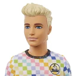 Лялька Barbie Кен Модник в картатій футболці (GRB90) - мініатюра 4