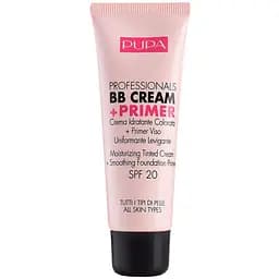 BB-крем Pupa Professionals BB Cream + Primer SPF 20 тон 001 (Nude) 50 мл