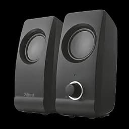 Колонки 2.0 Trust Remo, Black, 8W, працює від USB, регулятор гучності на передній панелі (17595) - мініатюра 2