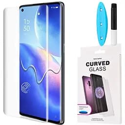 Захисне скло DK UV Curved для Oppo Reno5 Pro+ 5G 010276 clear