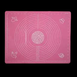 Килимок силіконовий Gusto для формування та випікання тіста 40х50 см рожевий (136196)