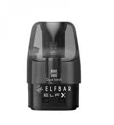 Картридж змінний Elf Bar ELFX V2 2ml Coil на сітці Dual Mesh Dual Mesh - 0.6 Ом (19259)