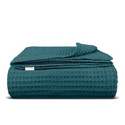 Плед-покривало Cosas Ocean Greek Waffle вафельний 200х220 см евкаліпт (Blanket_63Ocean_GreekWaffle_200x220)