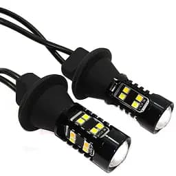 Денні ходові вогні Guarand DRL&Turn Light P21W (BA15S) Біло-жовтий - мініатюра 5