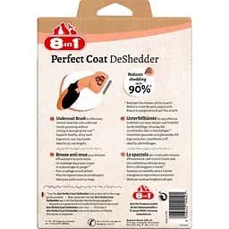 Дешеддер 8in1 Perfect Coat DeShedder для вичісування котів, 4.5 см - мініатюра 3