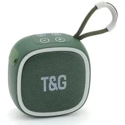 Портативна Bluetooth-колонка T&G TG659 бездротова переносна колонка з вологозахистом Зелений